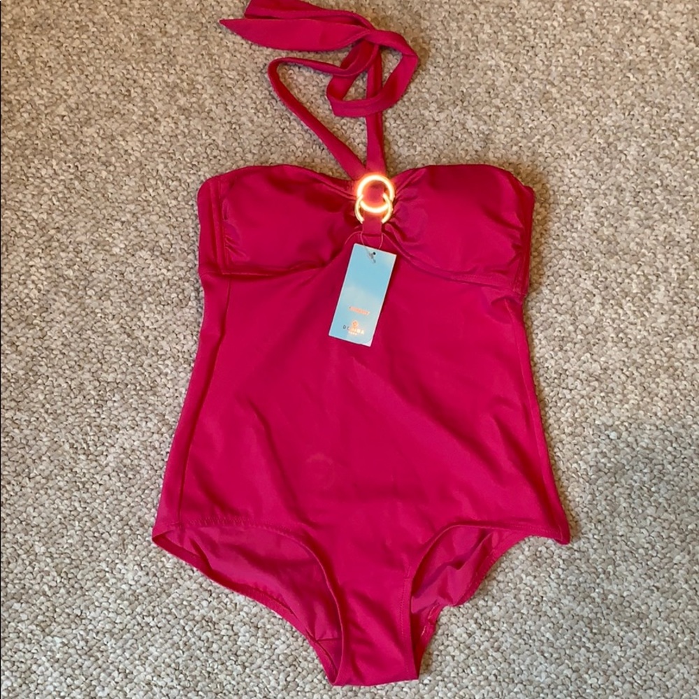 Dorian Pink One-piece Swimsuit